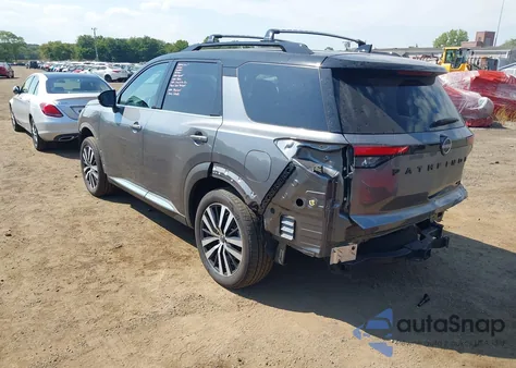 2024 Nissan Pathfinder Platinum 4Wd from USA, damaged, VIN 5N1DR3DK8RC299037